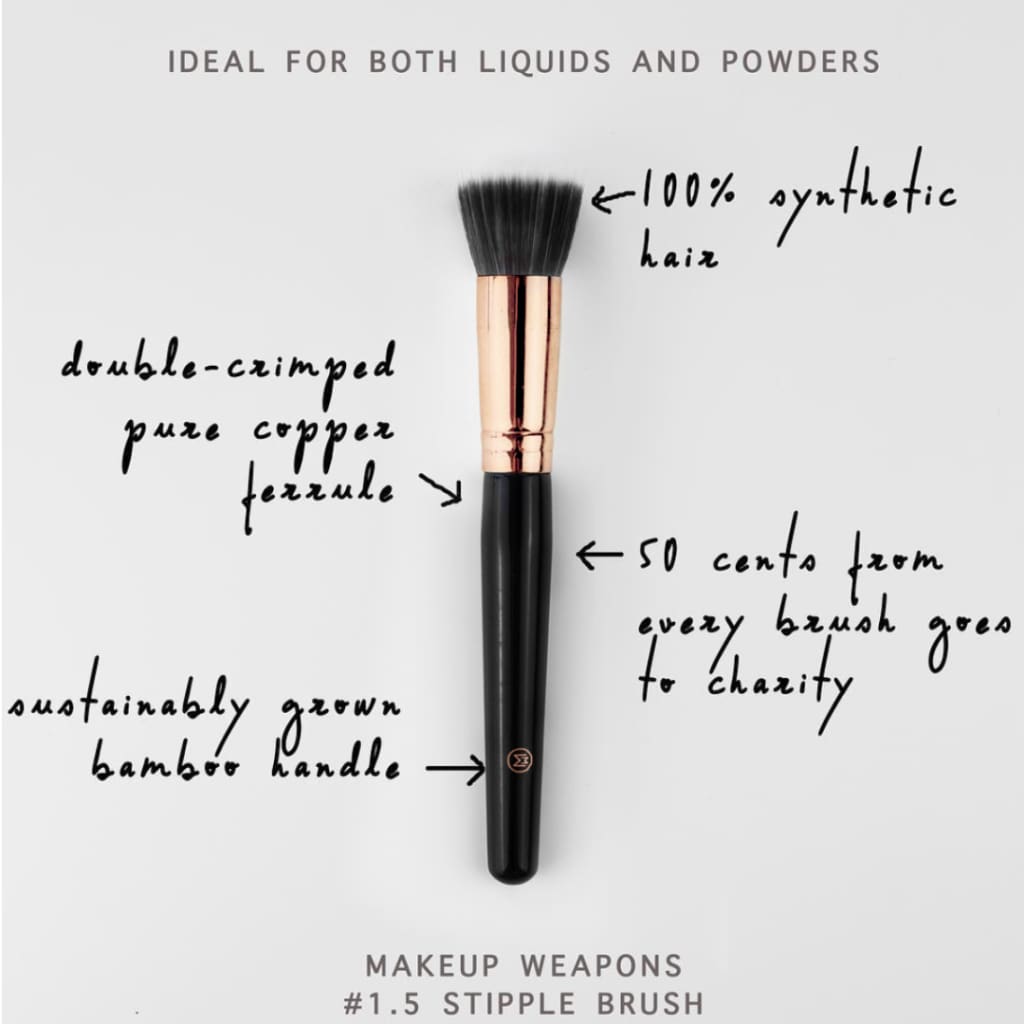 1.14 Mini Dome Foundation Professional Makeup Brush - MINI DOME FOUNDATION BRUSH - Brushes