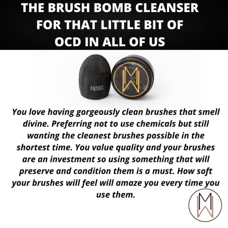 Brush Bomb Cleansing for Effortless Makeup Brush Cleansing - Makeup Weapons