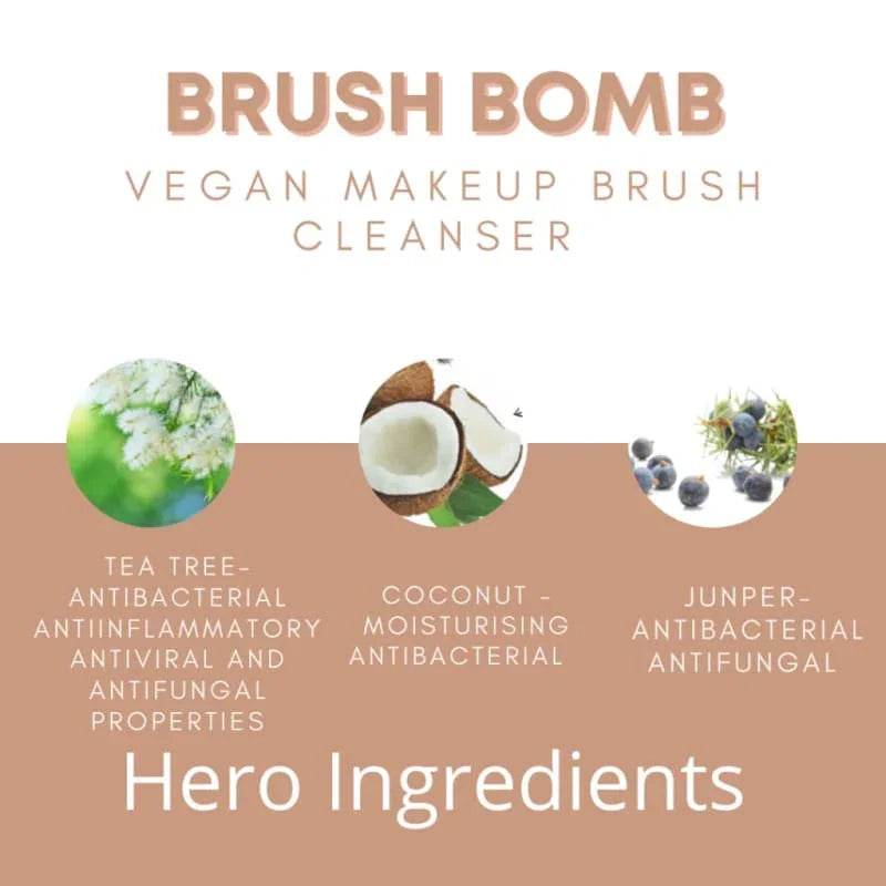 Brush Bomb Cleansing for Effortless Makeup Brush Cleansing - Makeup Weapons