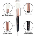 1.2 Small Tapered Powder Vegan Beauty Professional Makeup Brush