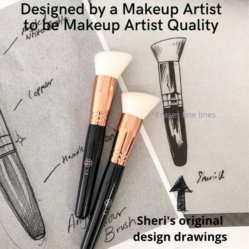 1.6 Pointed Blending Professional Makeup Brush - POINTED BLENDING BRUSH - Brushes