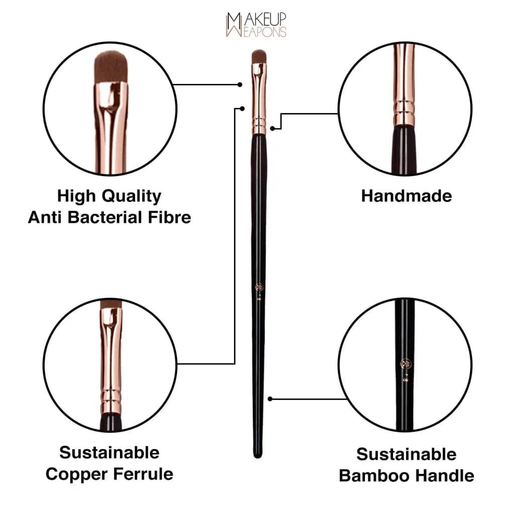 1.8 Mini Smudge Brush - Vegan Beauty Professional Makeup Brush - Makeup Weapons