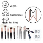 1.9 Mini Angled Liner Vegan Beauty Professional Makeup Brush