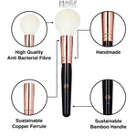 1.1 Large Tapered Vegan Professional Powder Makeup Brush