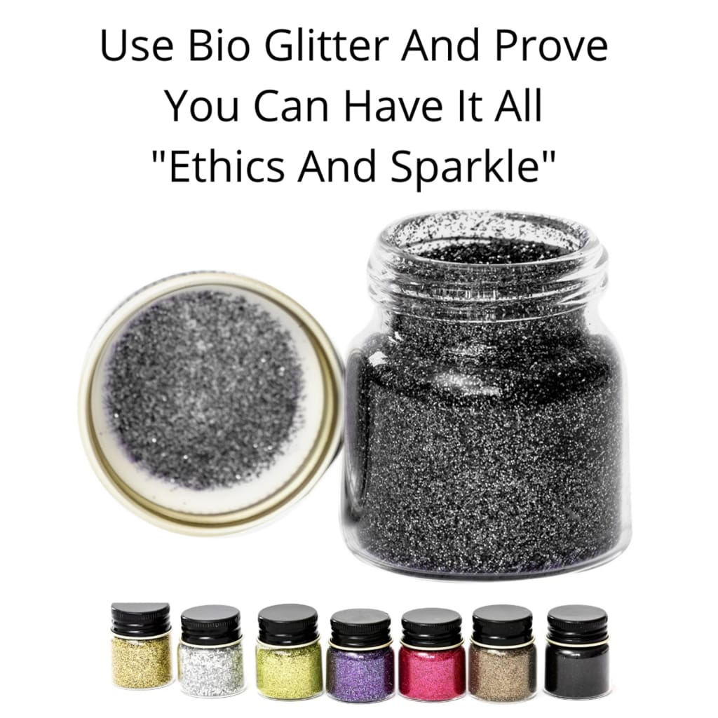 Bio Glitter ’Tell Me About It Stud’ Biodegradable Plastic Free Glitter
