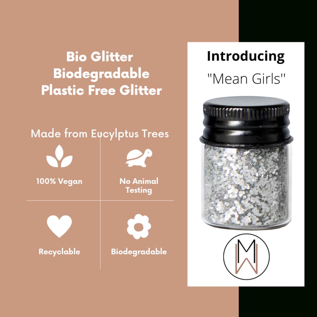 Bio Glitter ’Diamonds Are Forever’ Biodegradable Plastic Free Glitter