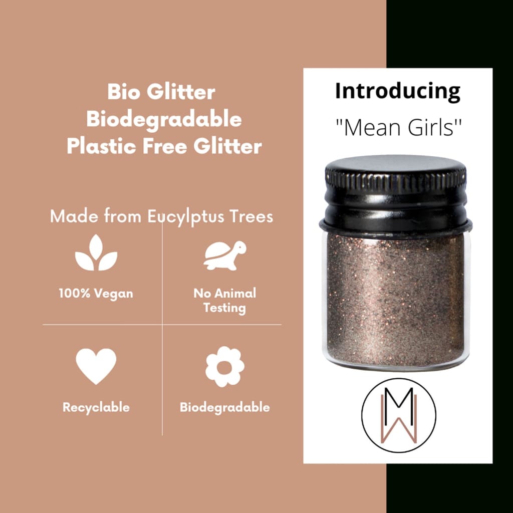 Bio Glitter ’Mae West’ Biodegradable Plastic Free Glitter