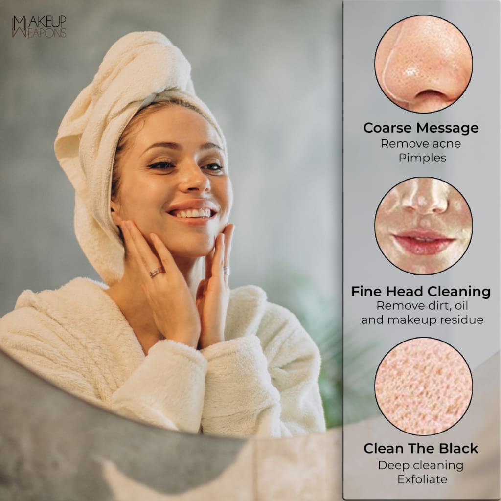 Brush Exfoliator Pad: Use with Makeup Cleanser - BRUSH EXFOLIATOR PAD - Accessories