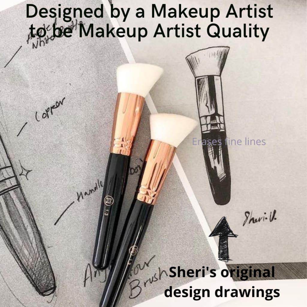 Professional Makeup Brushes Essential Base Set for Vegan Beauty - Makeup Weapons