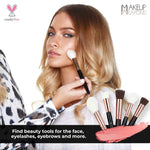 Professional Makeup Brushes Essential Base Set for Vegan Beauty