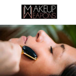 Black Obsidian Gua Sha Tool for Facial Rejuvenation