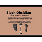 Gua Sha - Authentic Black Obsidian Volcanic Stone Gua Sha tool