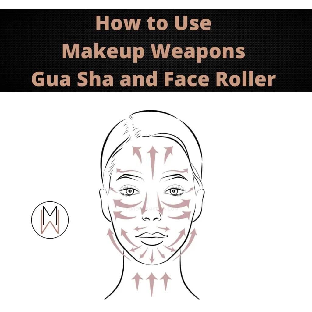 Black Obsidian Gua Sha Tool for Facial Rejuvenation - Makeup Weapons