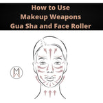 Black Obsidian Gua Sha Tool for Facial Rejuvenation