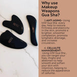 Black Obsidian Gua Sha Tool for Facial Rejuvenation