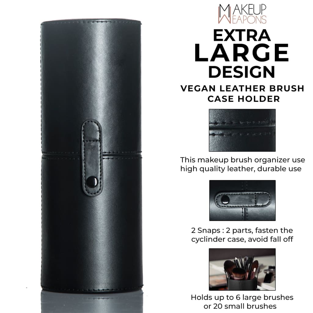 Vegan Leather Brush Case Holder - MOTIVATOR_HIDDEN_PRODUCT