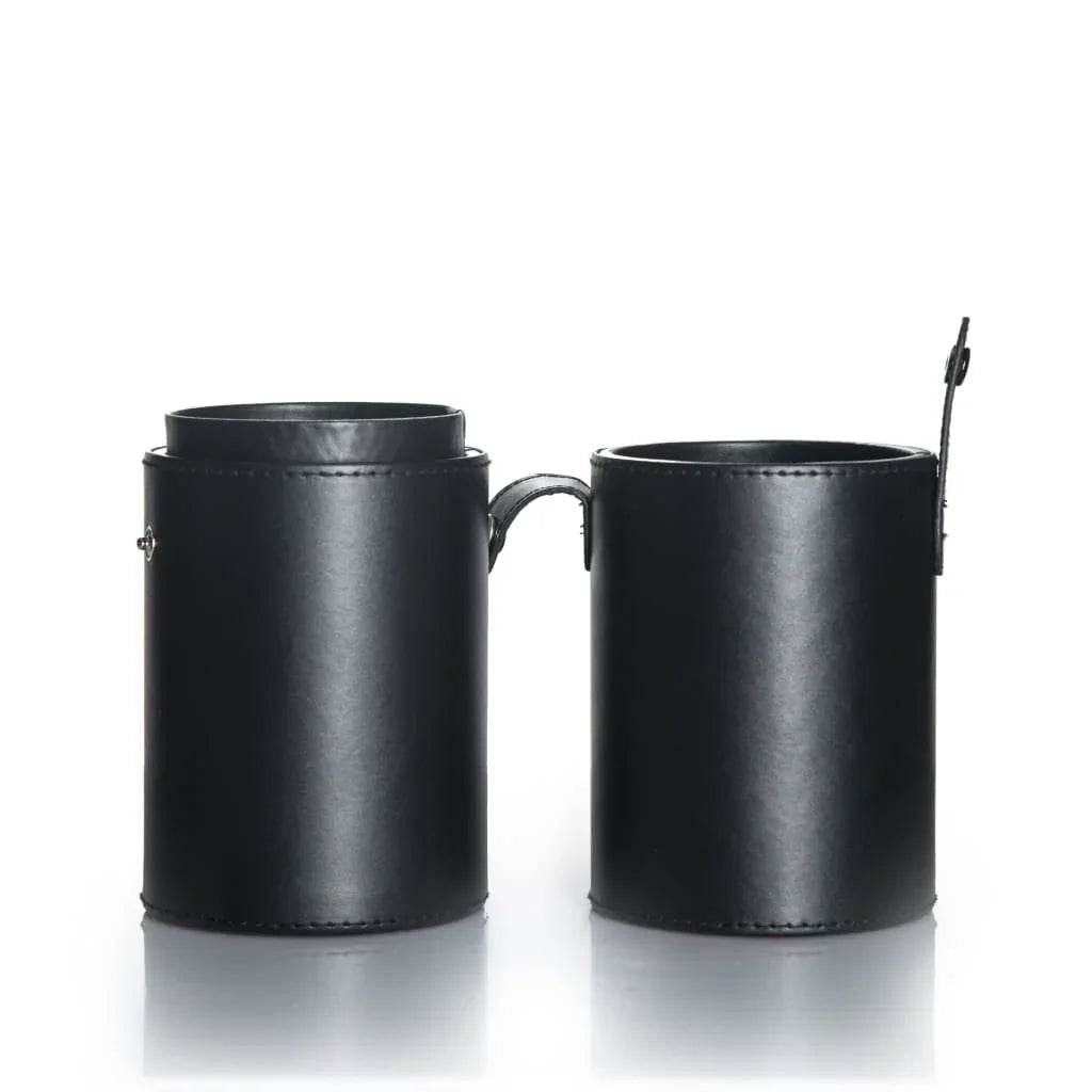 Gemma Fabulous Bio Vegan Leather Brush Case Holder with Free Shipping - Makeup Weapons