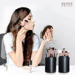 Makeup Weapons Vegan Leather Brush Case - Banish Disorganization