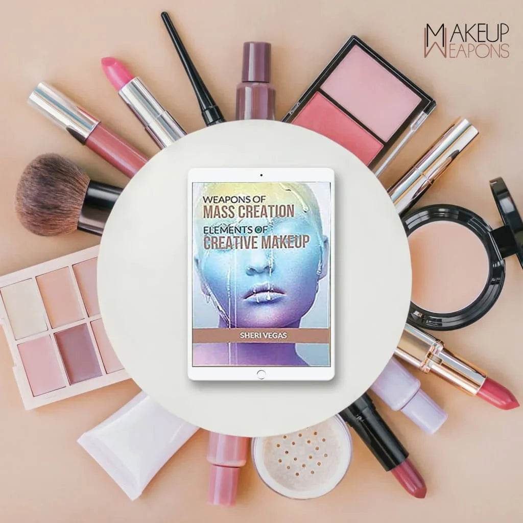 Accessories for Mass Creation Ebook and Color Theory by Sheri Vegas - Makeup Weapons
