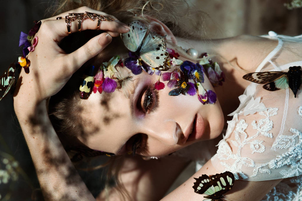 Behind the Scenes of the Flowers in the Attic Shoot with Sheri Vegas