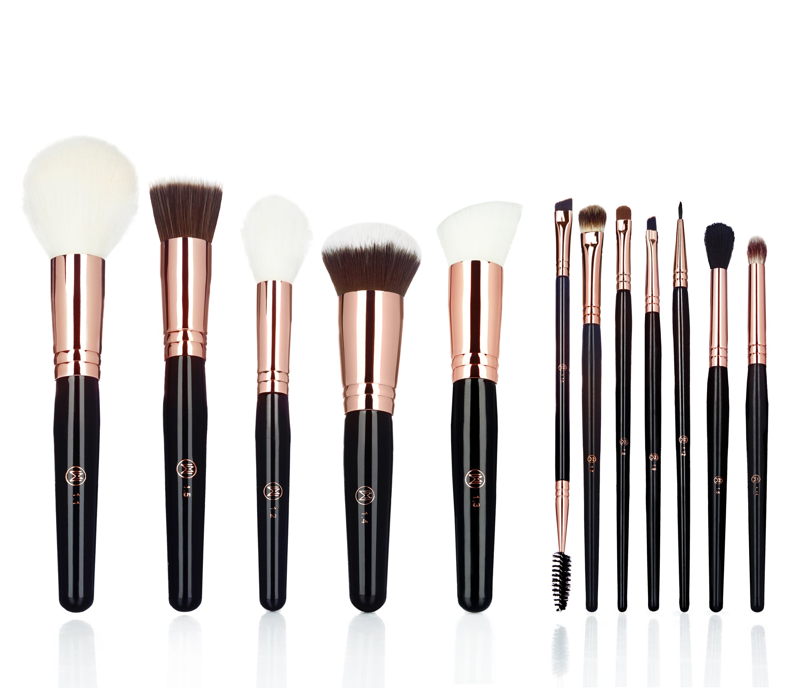 Essential Vegan Makeup Brushes - 12 Pro Makeup Weapons