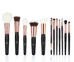Essential Vegan Makeup Brushes - 12 Pro Makeup Weapons
