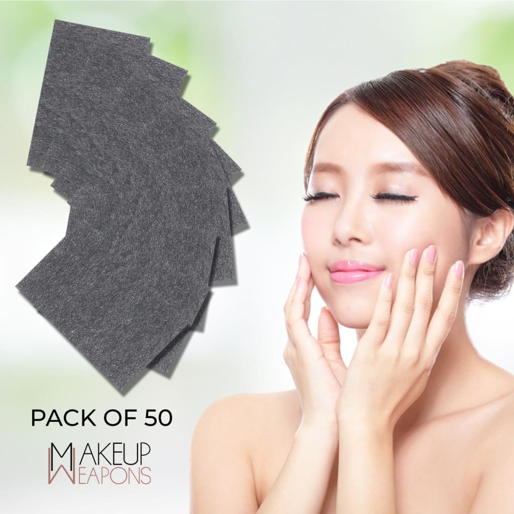 Bamboo Charcoal Activated Blotting Paper - Accessories