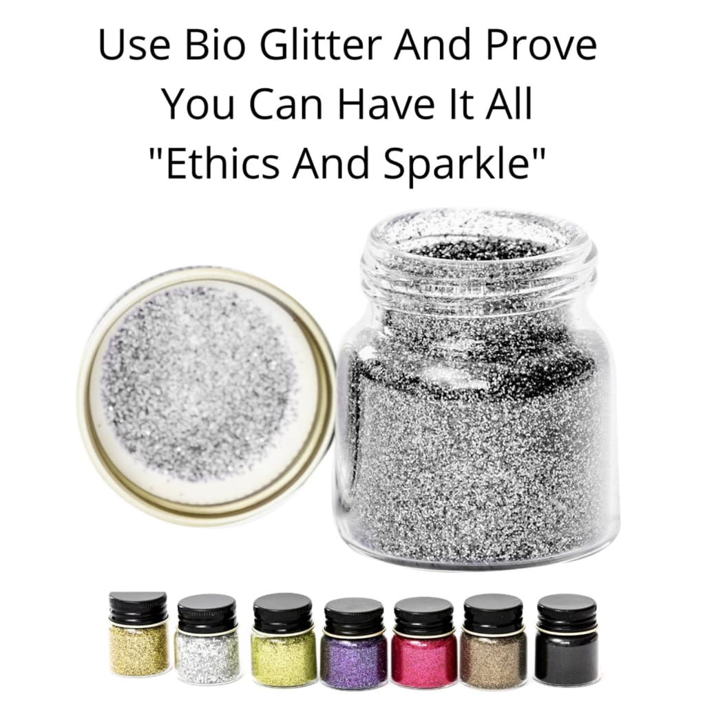 Bio Glitter Diamonds Are Forever Biodegradable Plastic Free - glitter