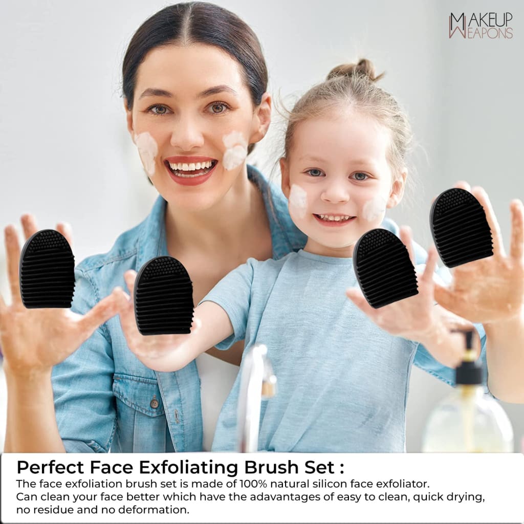 Brush Exfoliator Pad: Use with Makeup Cleanser - BRUSH EXFOLIATOR PAD - Accessories