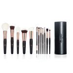 Essential Set - 12 Vegan Beauty Professional Makeup Brushes