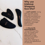 Gua Sha - Authentic Black Obsidian Volcanic Stone Gua Sha tool